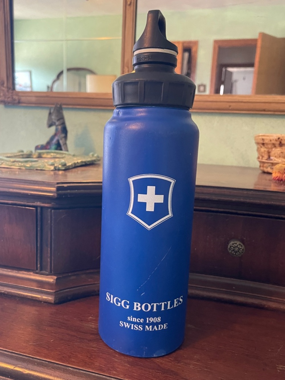Sigg 1 L Lined Wide Mouth Swiss Water Bottle